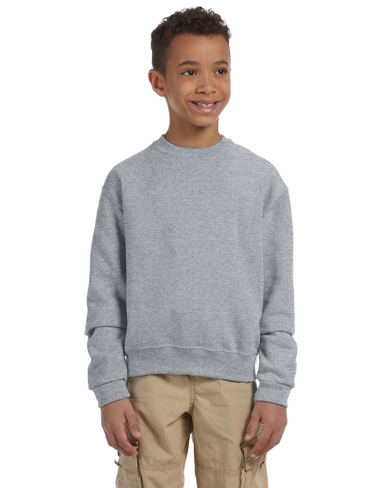 JERZEES�  Youth NuBlend� 8 oz 50/50 cotton poly Crewneck Sweatshirt
